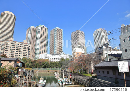 River City 21 seen from Tsukuda Park Chuo Ward 37590336