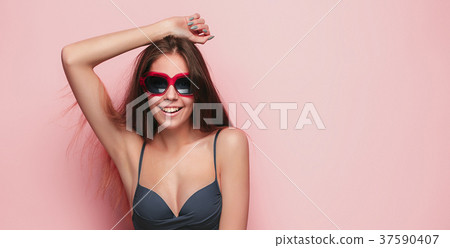 face of a beautiful young girl with a clean fresh face of a beautiful young girl with a clean fresh 37590407