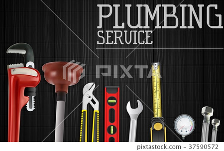 Construction repair tools set 37590572