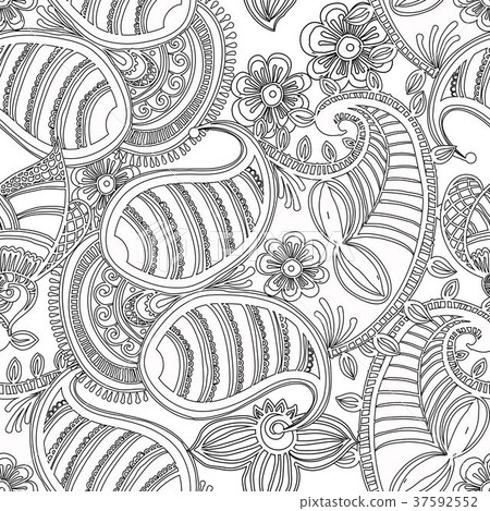 Pattern for coloring book. 37592552