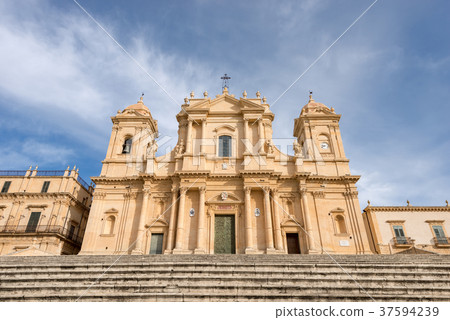 Noto Sicily Italy - Cathedral of San Nicolo Noto Sicily Italy - Cathedral of San Nicolo 37594239