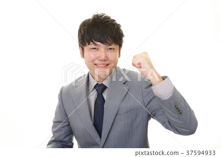 Guts pose businessman Guts pose businessman 37594933