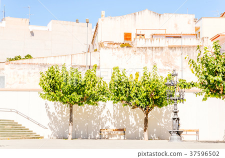 beautiful, picturesque street, narrow road 37596502