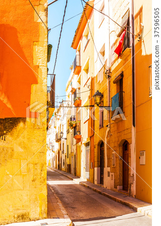 beautiful, picturesque street, narrow road beautiful, picturesque street, narrow road 37596505