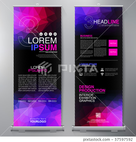 Business Roll Up. Standee Design. Banner Template. Business Roll Up. Standee Design. Banner Template. 37597592