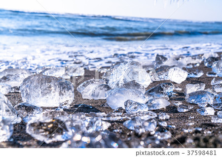 "Hokkaido" Jewelry Ice-Otsu Coast "Hokkaido" Jewelry Ice-Otsu Coast 37598481