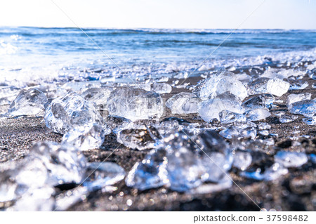 "Hokkaido" Jewelry Ice-Otsu Coast 37598482