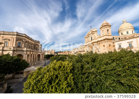 Noto Sicily Italy - Cathedral of San Nicolo 37599328