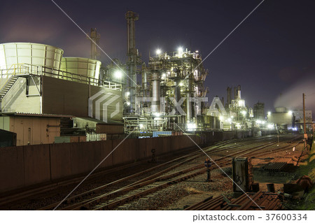 工廠夜景 37600334