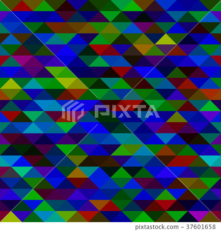Mosaic triangles texture - Stock Illustration [37601658] - PIXTA
