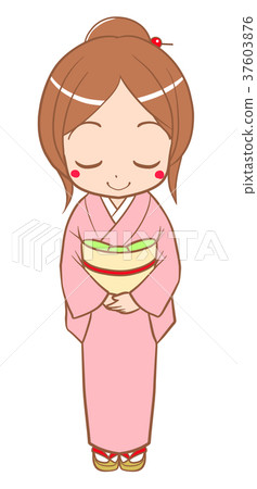 Girl in kimono-Spring 3 37603876