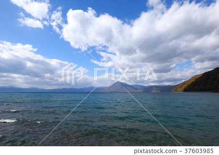 北海道千歲 支笏湖風光 北海道千歲 支笏湖風光 37603985
