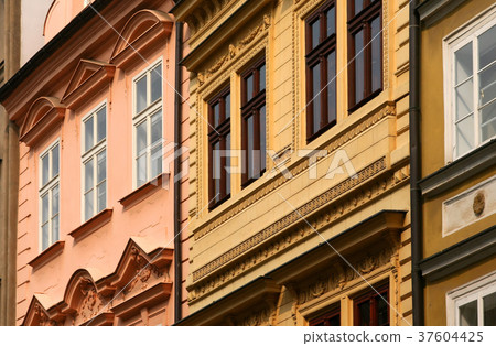 Old Town buildings facades Old Town buildings facades 37604425