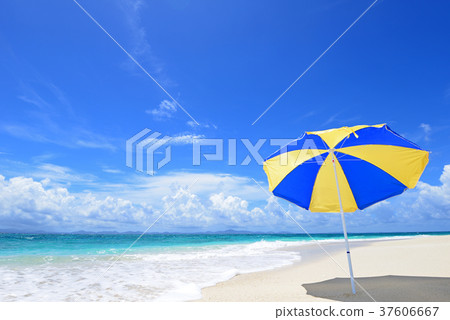 與熱帶沖繩傘的風景 37606667