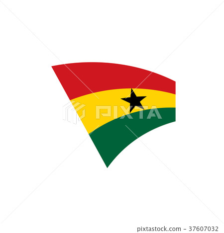 Ghana flag, vector illustration Ghana flag, vector illustration 37607032