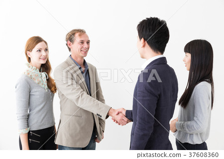 Global business white background image 37608360