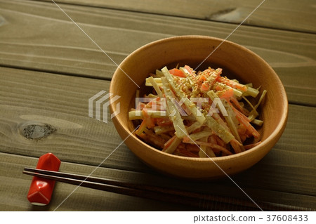 Burdock salad Burdock salad 37608433