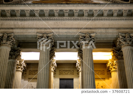 Kazan Cathedral in St. Petersburg by night. Kazan Cathedral in St. Petersburg by night. 37608721