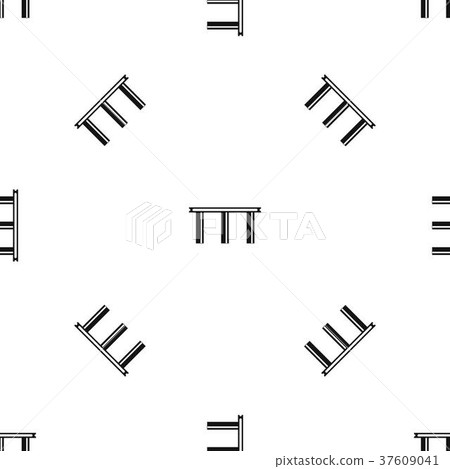 Bridge pattern seamless black - Stock Illustration [37609041] - PIXTA