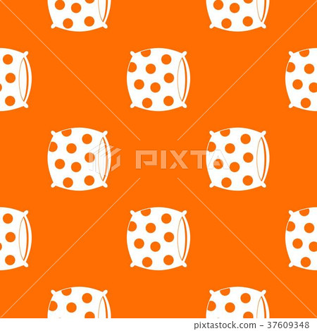 Pillow with dots pattern seamless 37609348