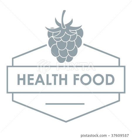 Raspberry logo, simple gray style - Stock Illustration [37609587] - PIXTA