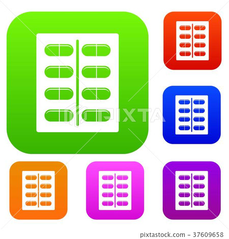 Capsules set color collection Capsules set color collection 37609658