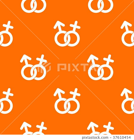 Gender symbol pattern seamless Gender symbol pattern seamless 37610454