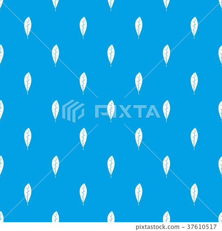 Leaf pattern seamless blue Leaf pattern seamless blue 37610517
