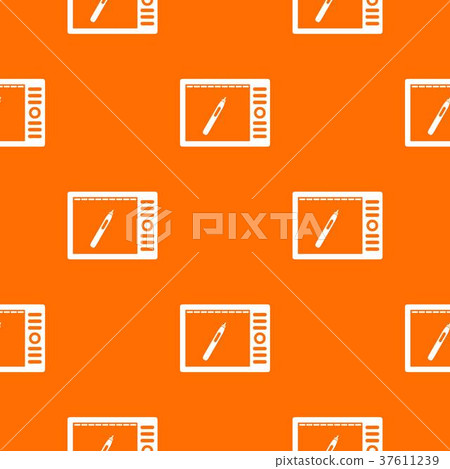 Graphics tablet pattern seamless Graphics tablet pattern seamless 37611239