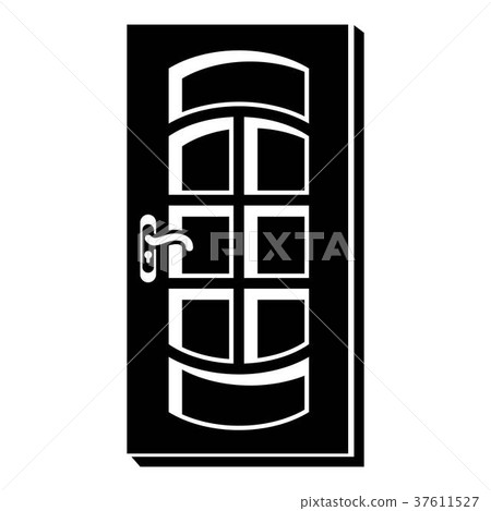 Door icon, simple style - Stock Illustration [37611527] - PIXTA