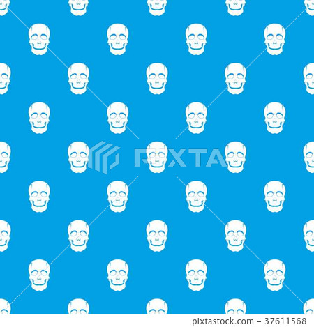 Singer mask pattern seamless blue 37611568