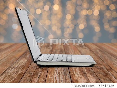 laptop computer over lights 37612586