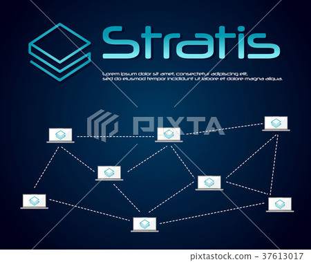 Stratis blockchain cryptocurrency background style Stratis blockchain cryptocurrency background style 37613017