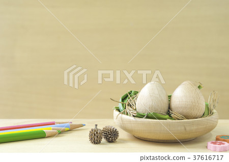 Easter egg wood woodwork egg Easter egg wood woodwork egg 37616717
