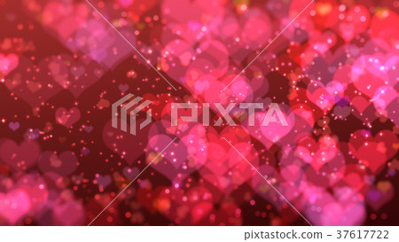 Valentine's day, Hearts fly valentine blur, Red 37617722