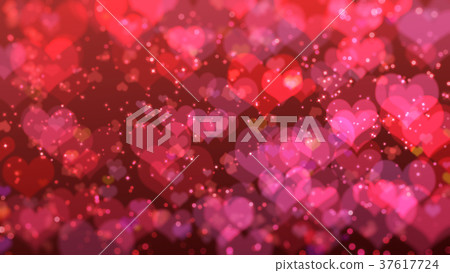 Valentine's day, Hearts fly valentine blur, Red Valentine's day, Hearts fly valentine blur, Red 37617724