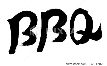 Brush character BBQ (barbecue) Brush character BBQ (barbecue) 37617826