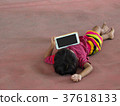 Children Playing Smartphone Tablet 37618133