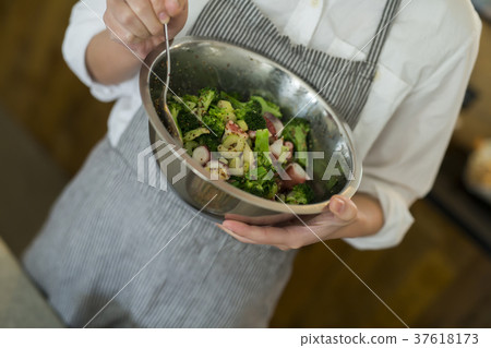 Women working in cafe Food business 37618173