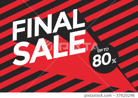 Final sale banner 37620296