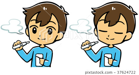 一個抽電子煙的男人 37624722