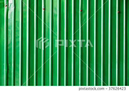 Green Zinc Metal Plate in Outdoor. 37626423
