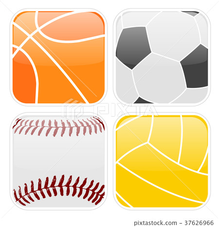 simple sport icons 37626966