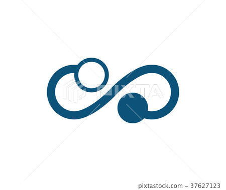 Infinity logo template design 37627123