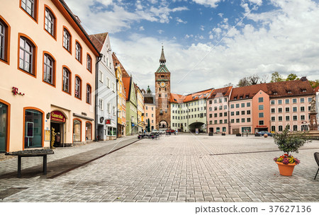 Medieval town Landsberg am lech, Germany 37627136