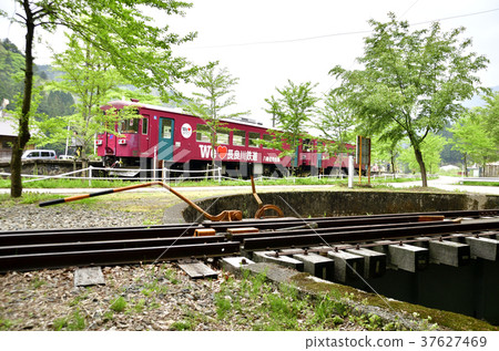 Nagara River Railway Hoshino Station, Nagara River Railway and locomotive rolling stock 37627469