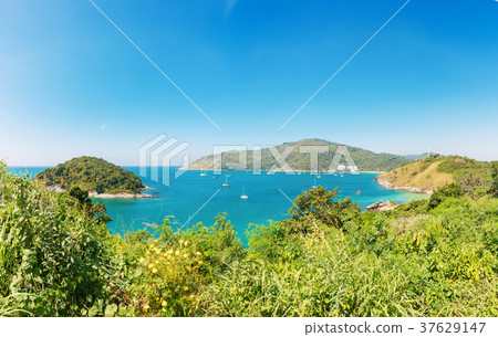 Nai Harn bay beach Rawai area Phuket island Nai Harn bay beach Rawai area Phuket island 37629147