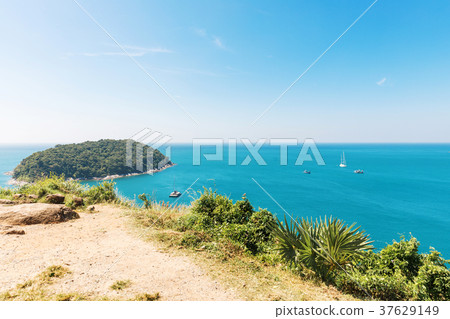 Nai Harn bay beach Rawai area Phuket island Nai Harn bay beach Rawai area Phuket island 37629149