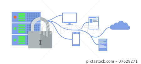 GDRP concept illustration. General Data Protection 37629271
