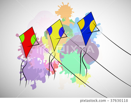 illustration of indian festival Vasant Panchami 37630118